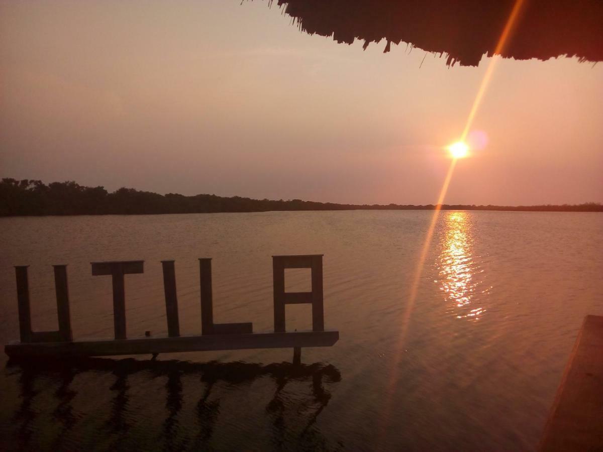 The Venue - Utila Hostel Bagian luar foto